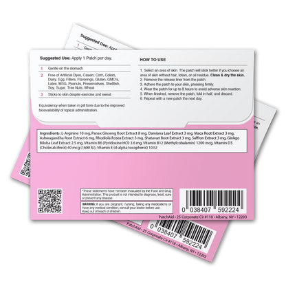 Awaken Her Female Libido Patch - Desire & Energy Support