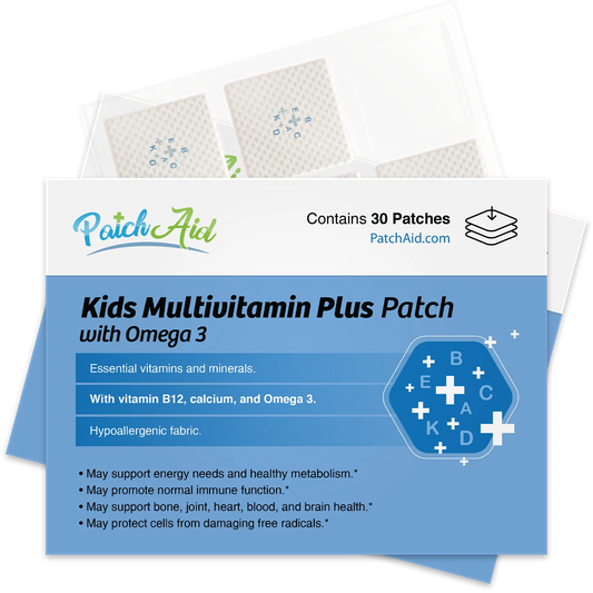 Kids Multivitamin Plus Omega3 Patch - Vitamins & DHA Support